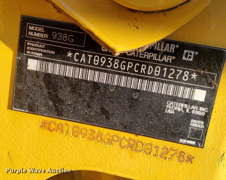 image for item DL7963 2005 Caterpillar 938G Series II wheel loader