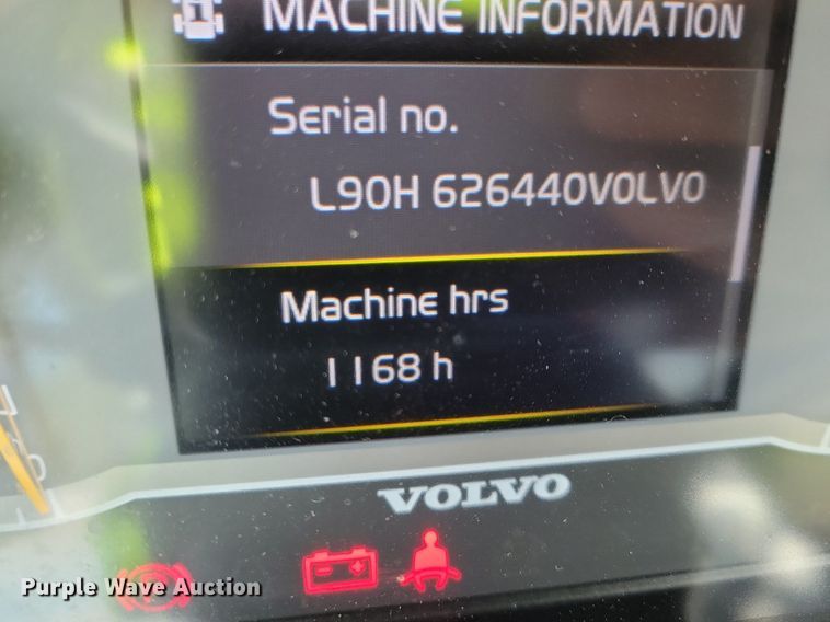 image for item DL7964 2022 Volvo L90H wheel loader