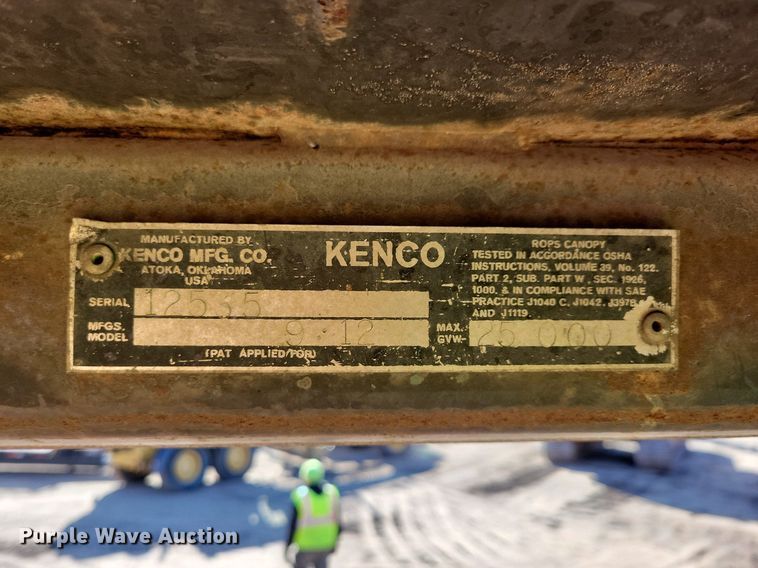 image for item DL7966 Ferguson SP-912 pneumatic roller