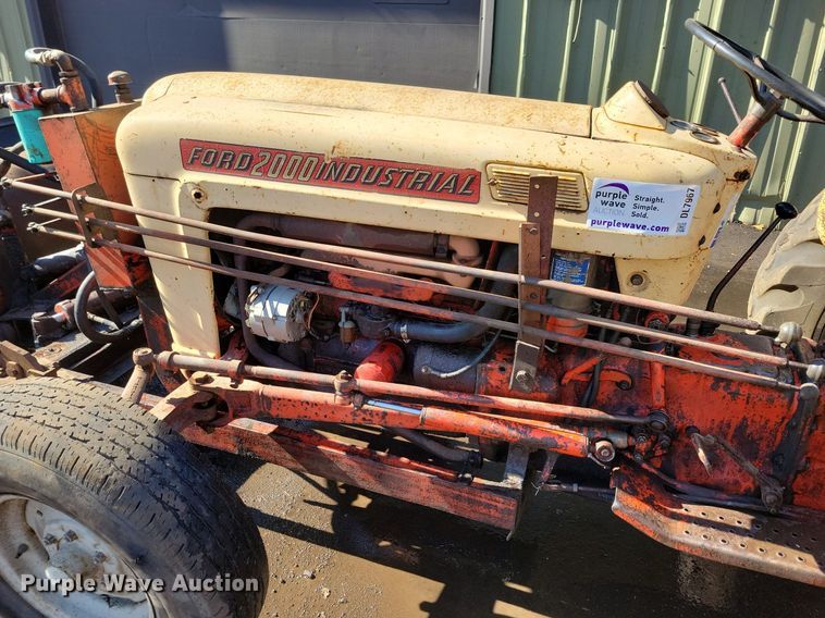 image for item DL7967 Ford 2000 Industrial landscape tractor