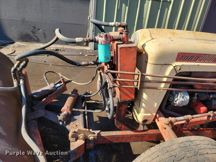 image for item DL7967 Ford 2000 Industrial landscape tractor