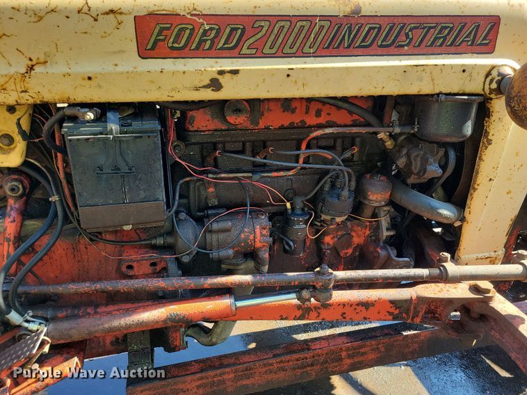 image for item DL7967 Ford 2000 Industrial landscape tractor