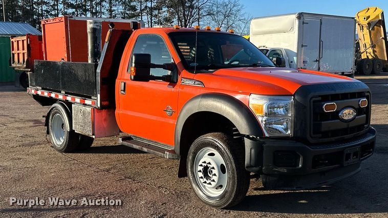image for item DO3168 2012 Ford  F550 flatbed truck