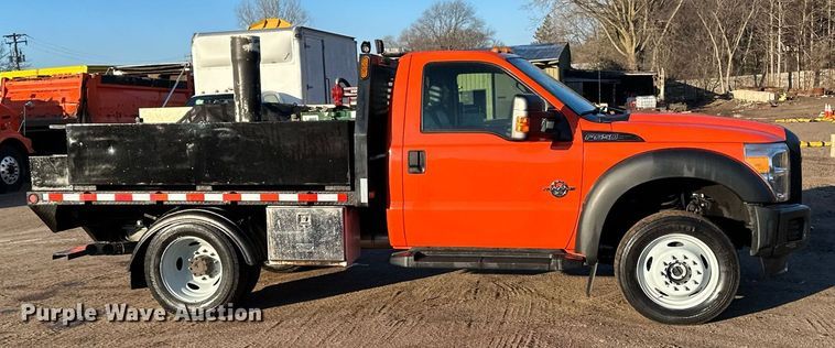 image for item DO3168 2012 Ford  F550 flatbed truck