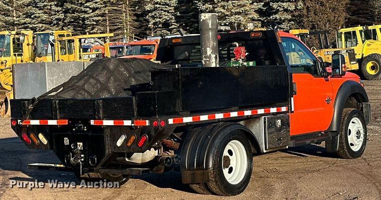 image for item DO3168 2012 Ford  F550 flatbed truck