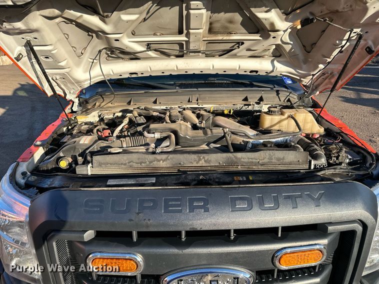 image for item DO3168 2012 Ford  F550 flatbed truck