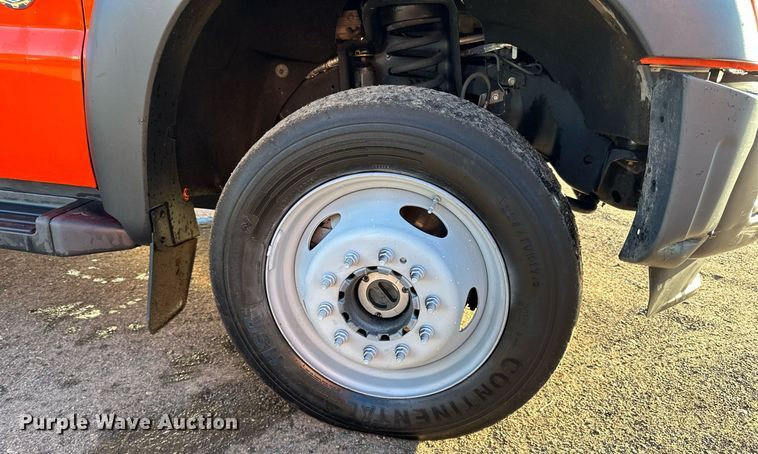 image for item DO3168 2012 Ford  F550 flatbed truck