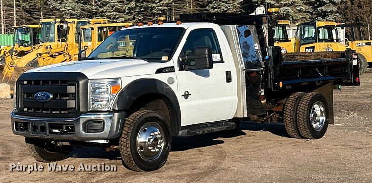 image for item DO3170 2011 Ford  F550 Super Duty XL flatbed truck
