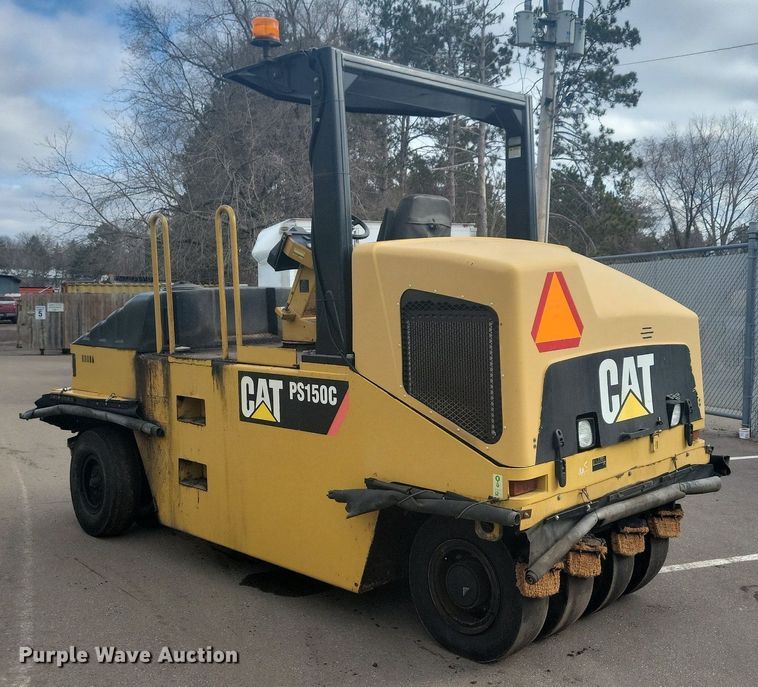 image for item DO3176 2008 Caterpillar PS150C pneumatic roller