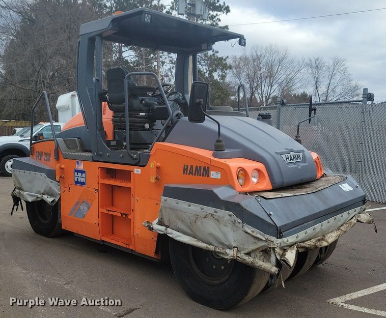 image for item DO3179 2016 HAMM GRW280i pneumatic roller