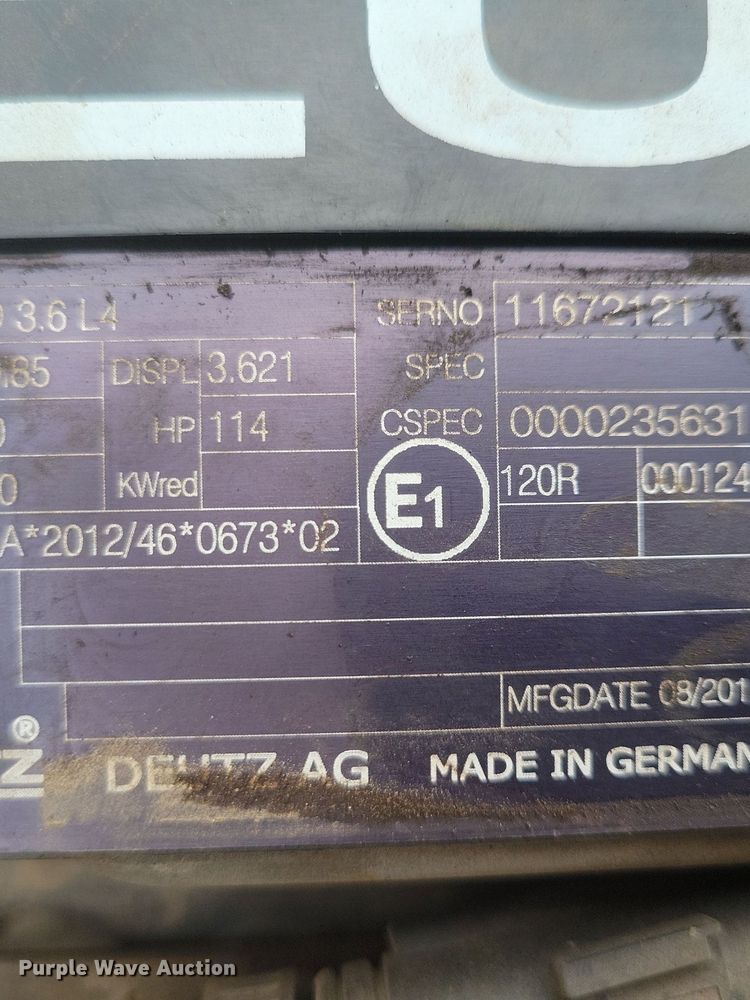 image for item DO3179 2016 HAMM GRW280i pneumatic roller