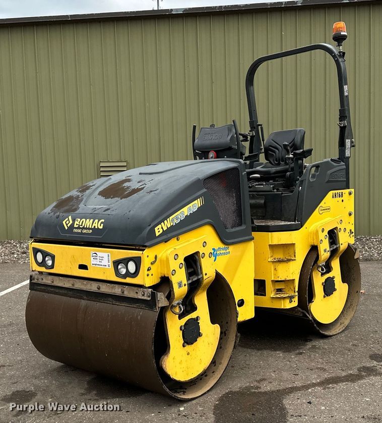 image for item DO3180 2016 Bomag BW138 AD-5 double drum vibratory roller