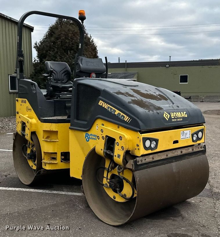 image for item DO3180 2016 Bomag BW138 AD-5 double drum vibratory roller