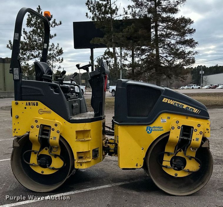 image for item DO3180 2016 Bomag BW138 AD-5 double drum vibratory roller
