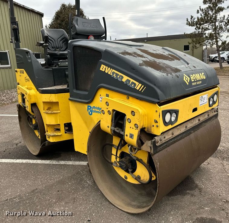 image for item DO3180 2016 Bomag BW138 AD-5 double drum vibratory roller