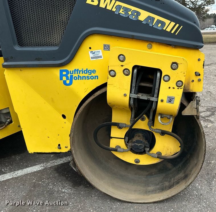 image for item DO3180 2016 Bomag BW138 AD-5 double drum vibratory roller