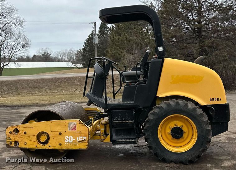 image for item DO3189 2006 Ingersoll Rand SD45D single drum vibratory roller