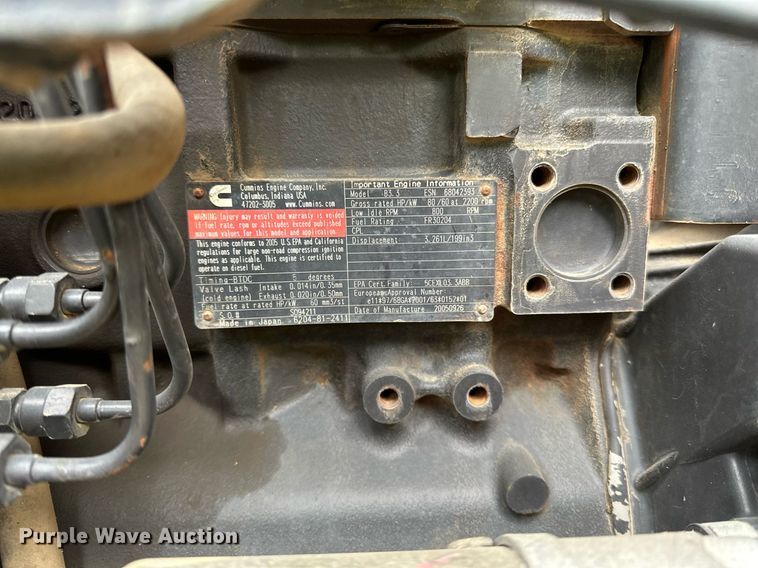 image for item DO3189 2006 Ingersoll Rand SD45D single drum vibratory roller