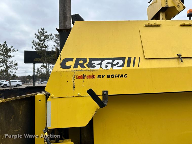 image for item DO3192 2014 Bomag  CR362 paver
