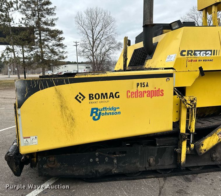 image for item DO3192 2014 Bomag  CR362 paver