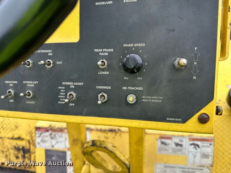 image for item DO3192 2014 Bomag  CR362 paver