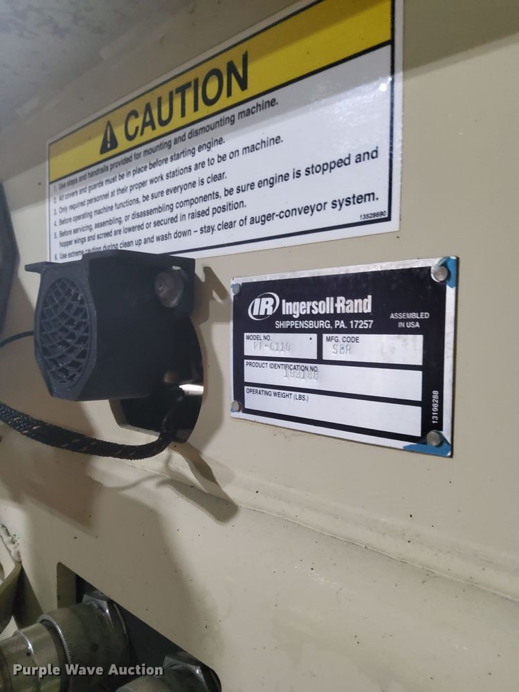 image for item DO3193 2007 Blaw-Knox  PF-6110 paver