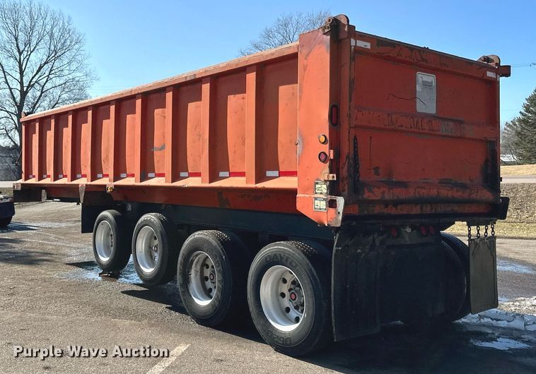 image for item DO3197 2006 Schien  29SD end dump trailer