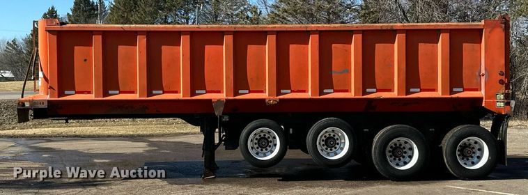 image for item DO3197 2006 Schien  29SD end dump trailer