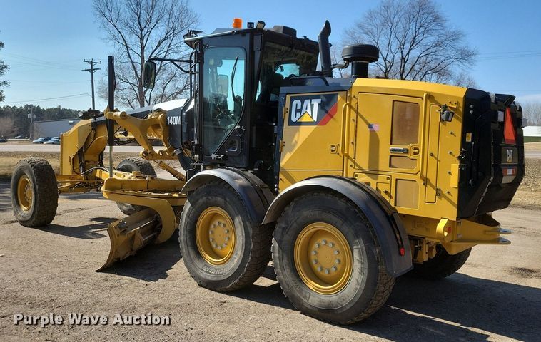 image for item DO3207 2018 Caterpillar  140M3 motor grader
