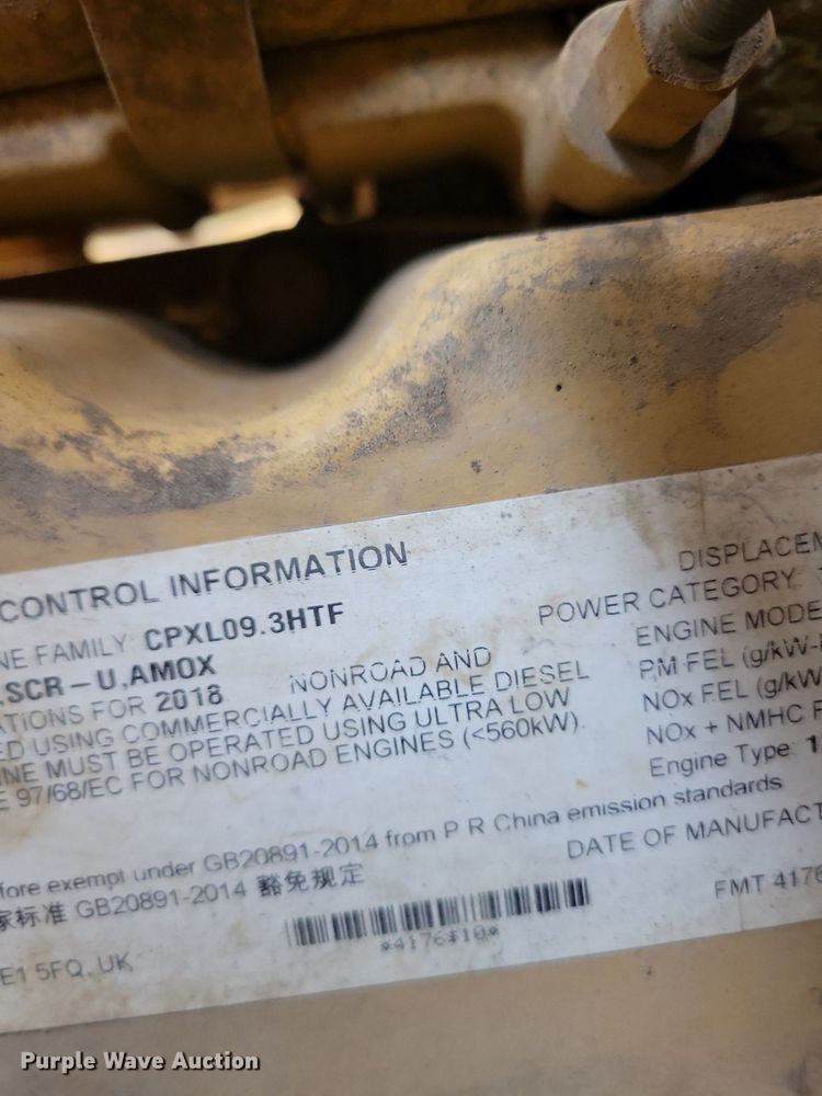 image for item DO3207 2018 Caterpillar  140M3 motor grader