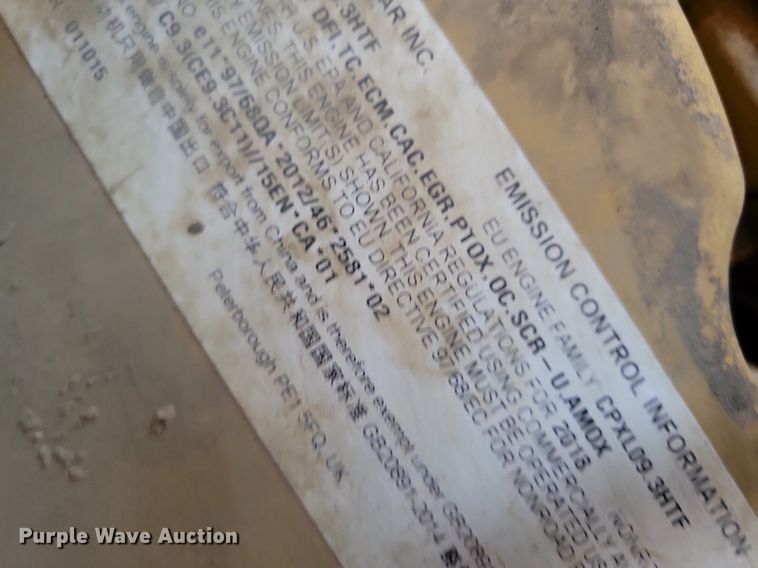 image for item DO3207 2018 Caterpillar  140M3 motor grader