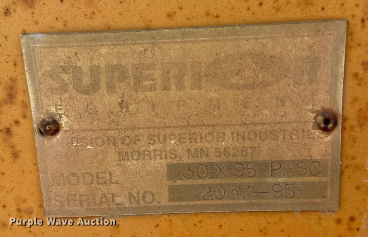 image for item DO3212 Superior  30X95PRSC radial stacking conveyor