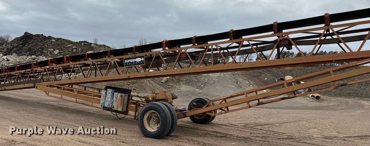 image for item DO3213 1996 Superior  30X95PRSC radial stacking conveyor