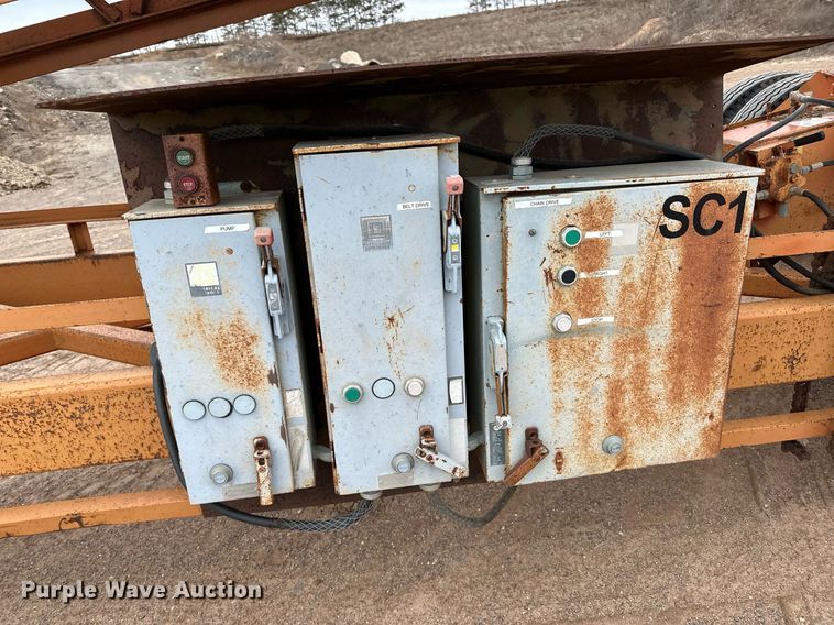 image for item DO3213 1996 Superior  30X95PRSC radial stacking conveyor