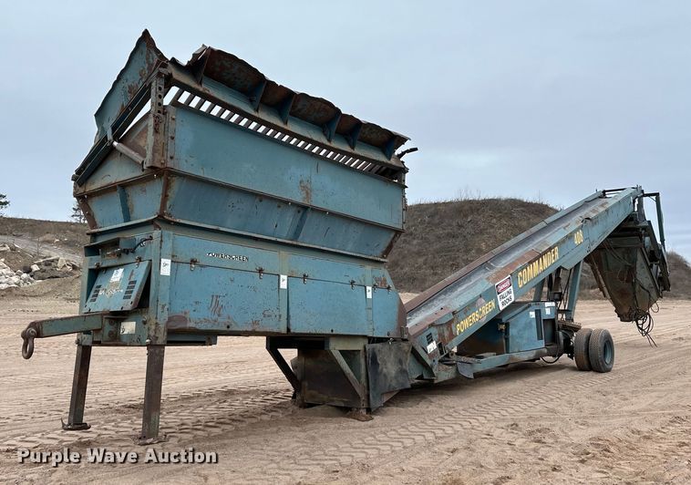 image for item DO3216 1990 Powerscreen  Commander 408 screening plant