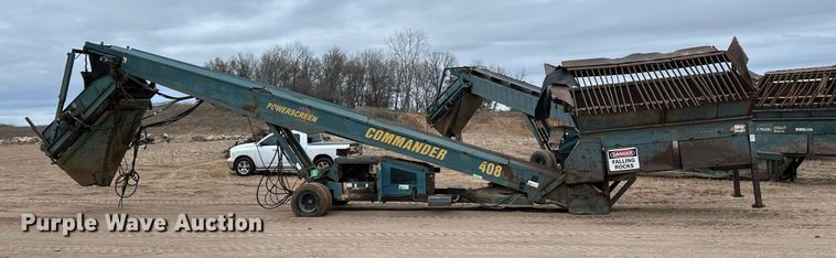 image for item DO3216 1990 Powerscreen  Commander 408 screening plant