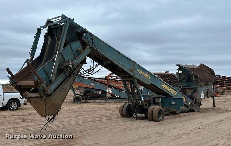 image for item DO3216 1990 Powerscreen  Commander 408 screening plant