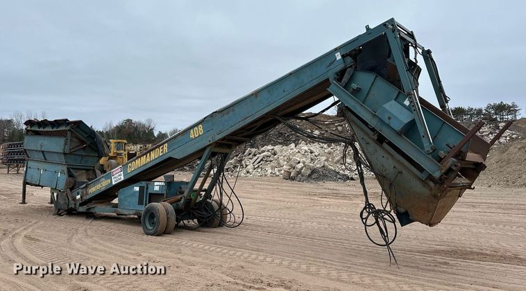 image for item DO3216 1990 Powerscreen  Commander 408 screening plant