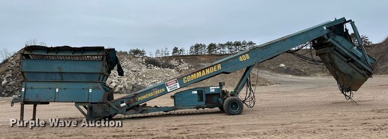 image for item DO3216 1990 Powerscreen  Commander 408 screening plant