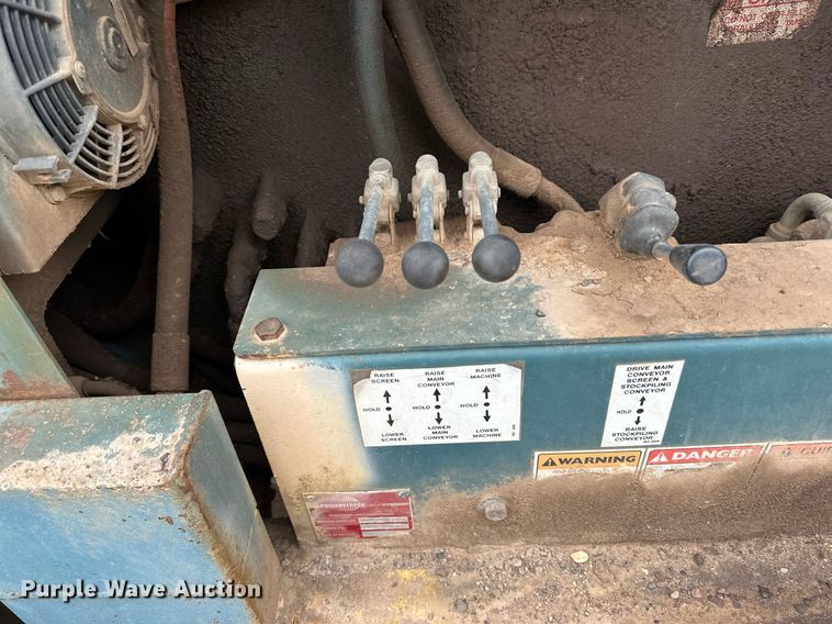 image for item DO3216 1990 Powerscreen  Commander 408 screening plant