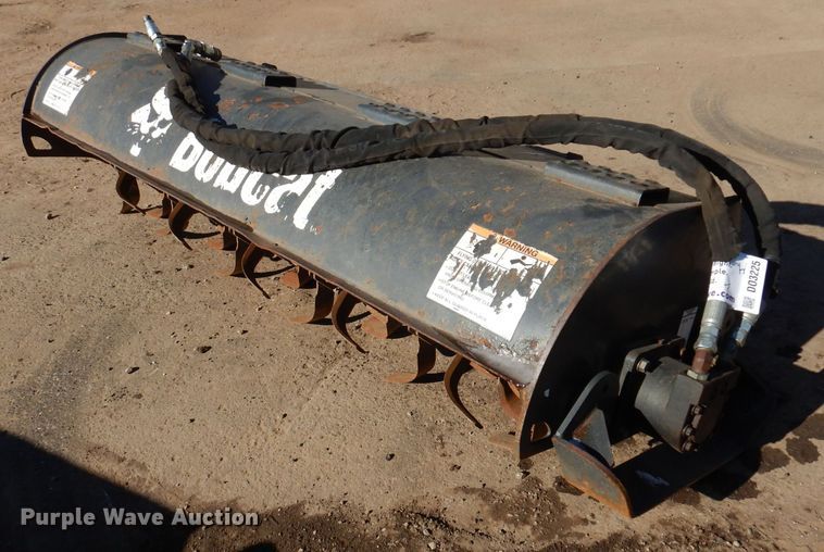 image for item DO3225 2012 Bobcat  76 Tiller skid steer tiller