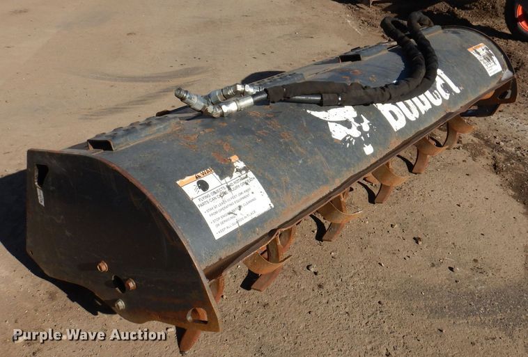 image for item DO3225 2012 Bobcat  76 Tiller skid steer tiller