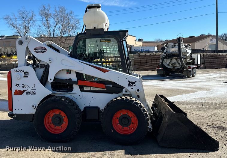 image for item DO3228 2022 Bobcat S770 skid steer loader