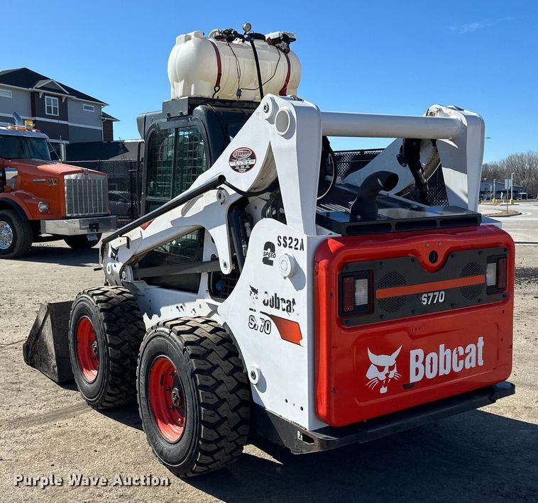 image for item DO3228 2022 Bobcat S770 skid steer loader