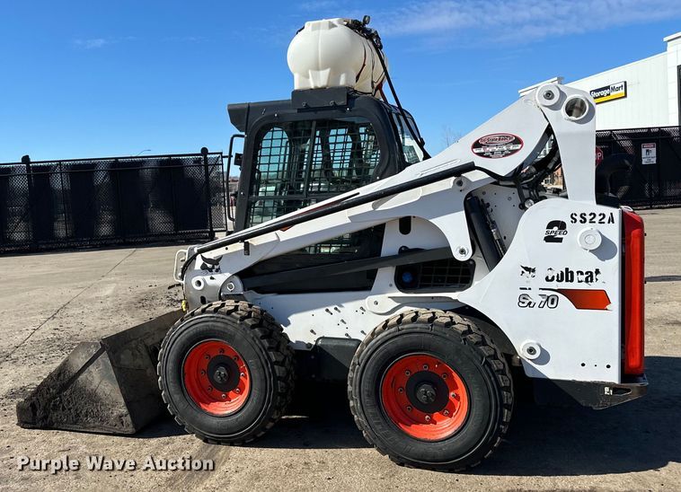 image for item DO3228 2022 Bobcat S770 skid steer loader