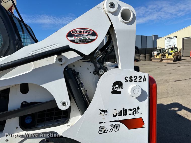 image for item DO3228 2022 Bobcat S770 skid steer loader
