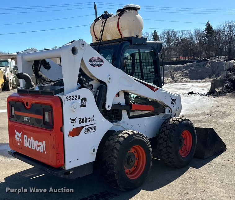 image for item DO3229 2022 Bobcat  S770 skid steer loader