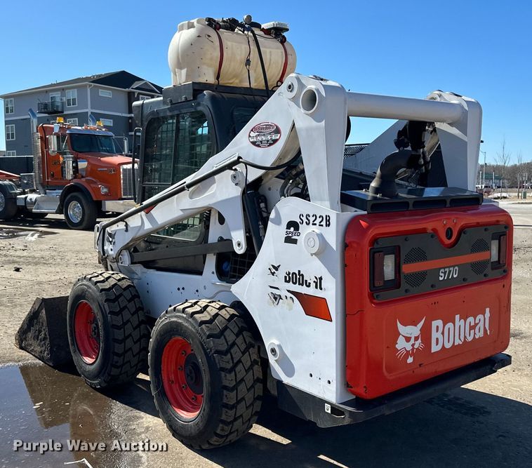 image for item DO3229 2022 Bobcat  S770 skid steer loader