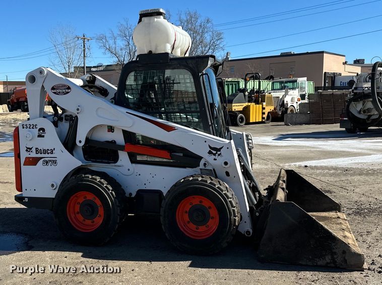 image for item DO3230 2022 Bobcat S770 skid steer loader