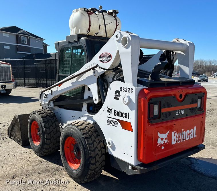 image for item DO3230 2022 Bobcat S770 skid steer loader